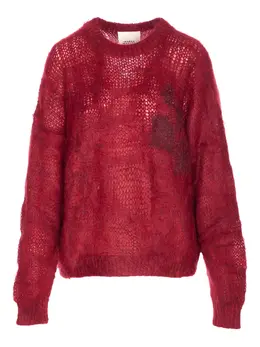 ISABEL MARANT: Красный свитер 