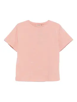 TWINSET: Розовая футболка 