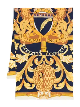 Aspinal Of London: Синий шарф 