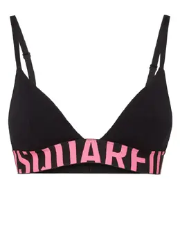 DSQUARED2: Чёрный бюстгальтер 