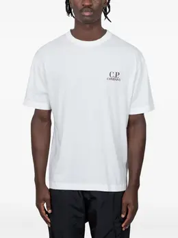 C.P. Company: Белая футболка 