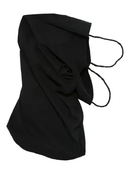 Issey Miyake: Чёрная блуза 