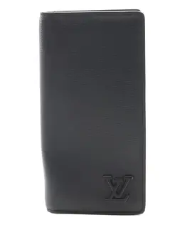 Louis Vuitton Pre-Owned: Чёрный кошелёк 