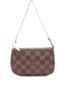 Louis Vuitton Pre-Owned: Коричневая сумка 