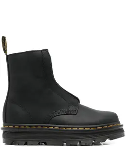 Dr. Martens: Чёрные мокасины 