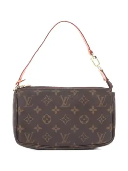 Louis Vuitton Pre-Owned: Коричневая сумка 