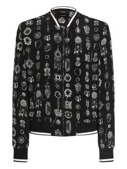 Dolce & Gabbana: Куртка с принтом 