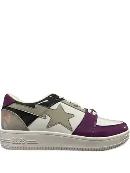 A BATHING APE®: Белые кроссовки 