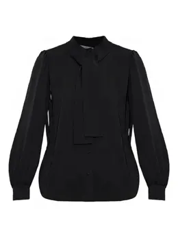 Max Mara: Блуза с рукавами-фонариками 
