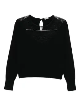 TWINSET: Кружевное топ 