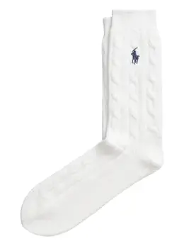 Polo Ralph Lauren: Белые носки 