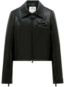 Courrèges: Чёрная куртка 