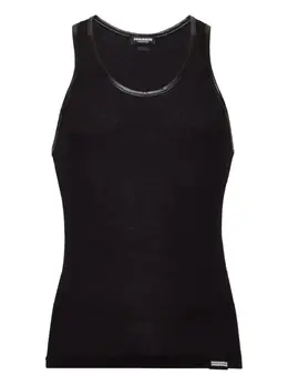 DSQUARED2: Майка  Tank из искусственного меха