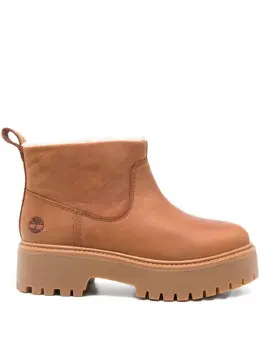 Timberland: Коричневые ботинки 