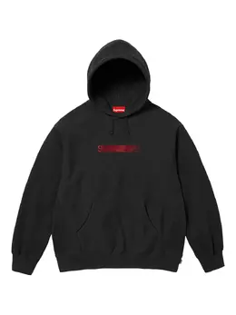 Supreme: Чёрная толстовка  Motion Logo