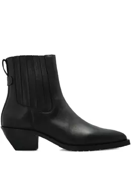 AllSaints: Чёрные ботинки 