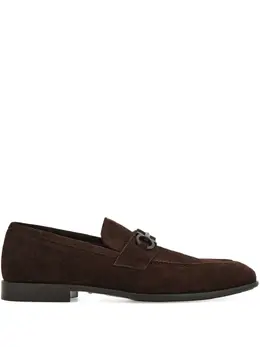 Ferragamo: Коричневые туфли  Gancini