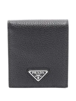 Prada Pre-Owned: Чёрный кошелёк 