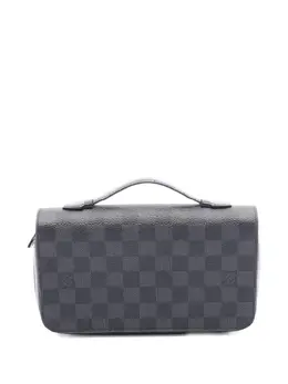 Louis Vuitton Pre-Owned: Чёрный кошелёк 