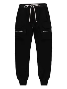 Rick Owens: Брюки  Mastodon с карманами