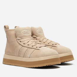 adidas: Бежевые кроссовки  Originals