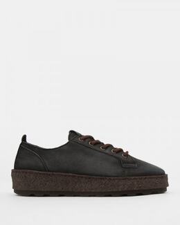 Pollini: Чёрные кроссовки 