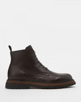 Pollini: Коричневые ботинки 