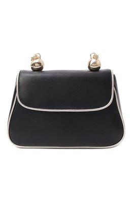 Furla: Чёрная сумка 