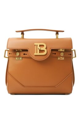 Balmain: Коричневая сумка  B-Buzz 23