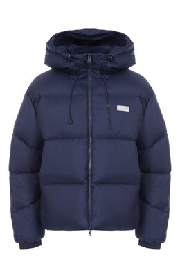 MSGM: Синий пуховик 