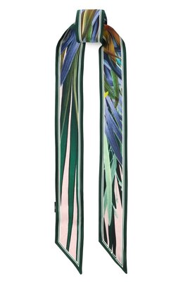 Elie Saab: Зелёный шарф 