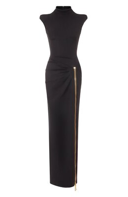 Balmain: Платье из вискозы 