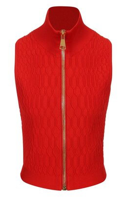 Balmain: Топ из вискозы 