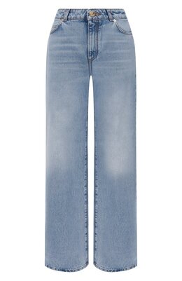 Balmain: Голубые джинсы 