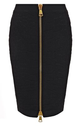 Balmain: Юбка из вискозы 