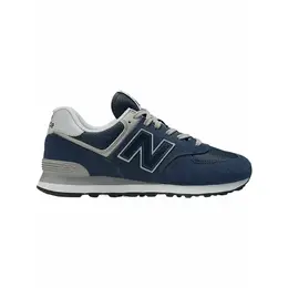 New Balance: Синие кроссовки  574