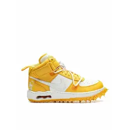 NIKE: Жёлтые кроссовки  Air Force 1