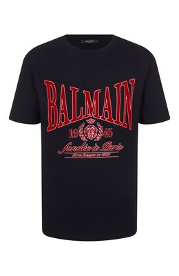Balmain: Хлопковая футболка 