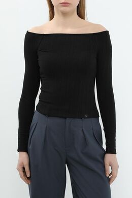 Calvin Klein Jeans: Топ с открытыми плечами 