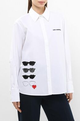 Karl Lagerfeld: Хлопковая рубашка 