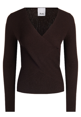 ALLUDE: Трикотажный свитер 