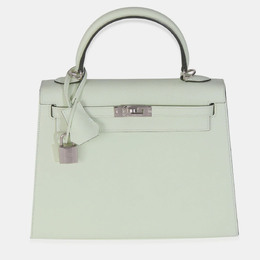 Hermes: Зелёная сумка  Kelly 25