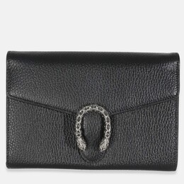 Gucci: Чёрный кошелёк  Dionysus