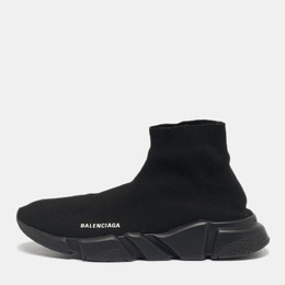 Balenciaga: Чёрные кроссовки  Speed Trainer