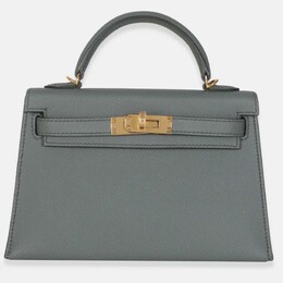Hermes: Зелёная сумка  Kelly 20