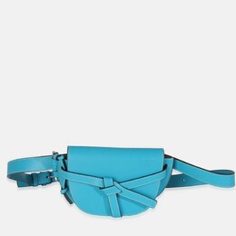 Loewe: Голубая поясная сумка  Gate