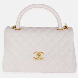 Chanel: Светлая сумка на руку 