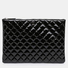 Chanel: Чёрный клатч 