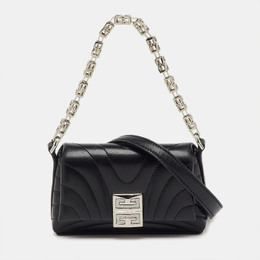 Givenchy: Чёрная сумка  4G