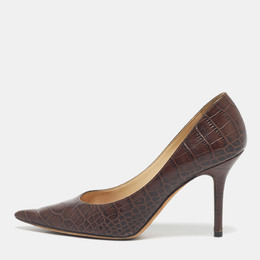 Jimmy Choo: Коричневые туфли  Love
